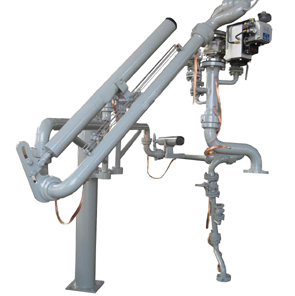 河北石家莊客戶(hù)定制采購(gòu)的三臂LNG低溫裝卸臂（低溫鶴管）已發(fā)往使用現(xiàn)場(chǎng)(1)